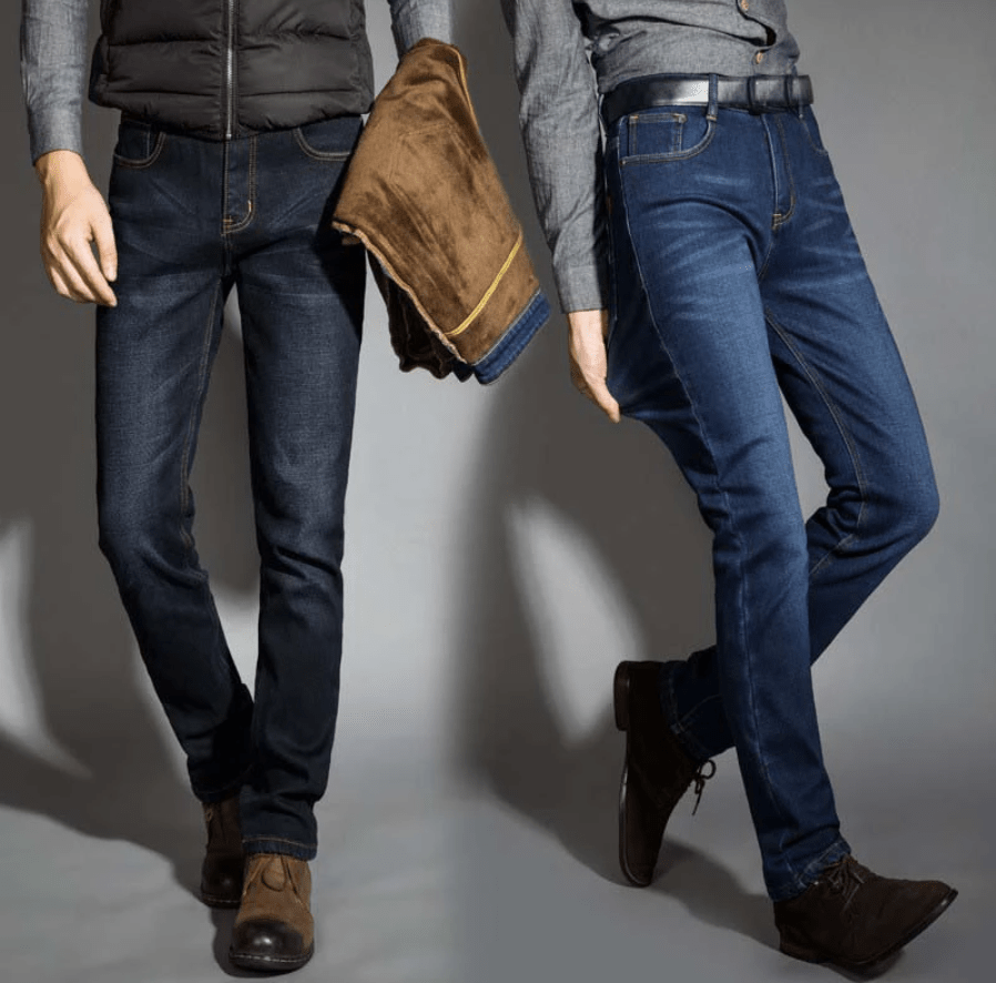 WARM FLOCKING WARM SOFT JEANS (PACK OF 2)
